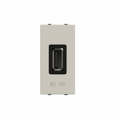 Niessen 2CLA218520N1101 Outlet USB charger 1M 2A/5V BL